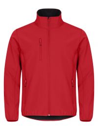 Herren Softshell Jacke Rot